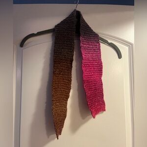 Multicolor Handmade Knit Scarf (Short)